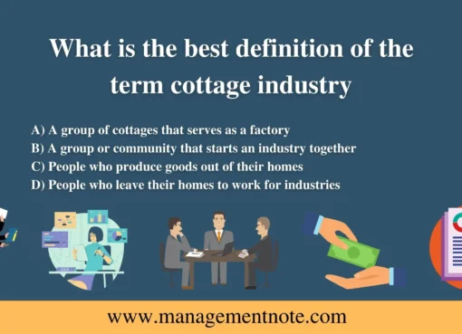 Cottage Industry Definition